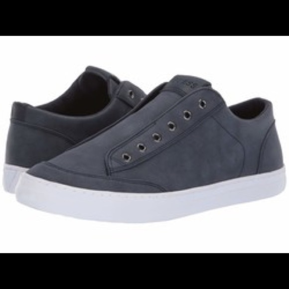 New Guess Men Dark Blue Mitt4 Lifestyle Sneakers